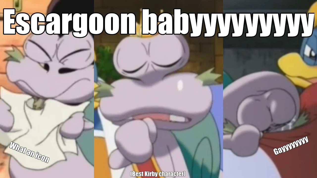 Escargoon being the best Kirby character for 18 minutes
