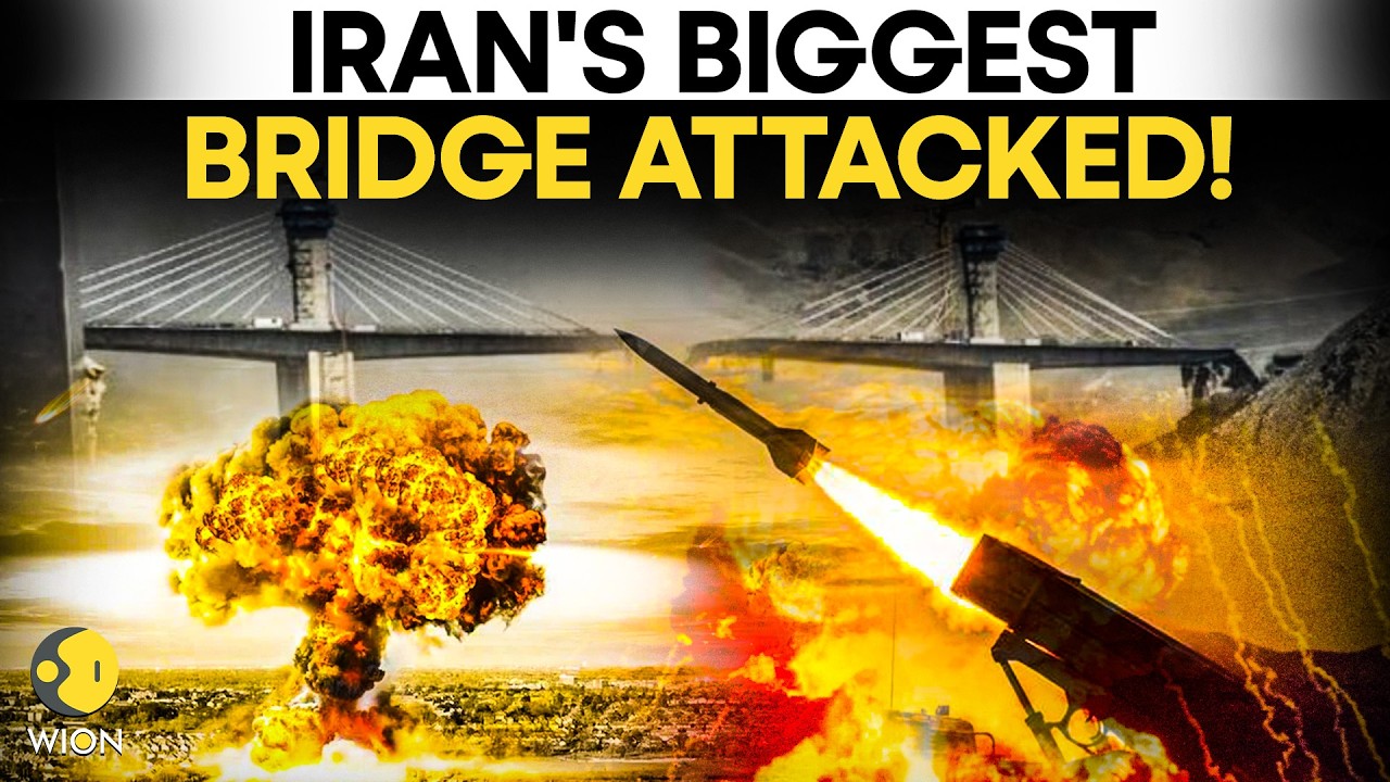 Iran War LIVE: Middle East&rsquo;s Highest Bridge, Linking Tehran to Karaj, Hit By US Airstrikes | WION