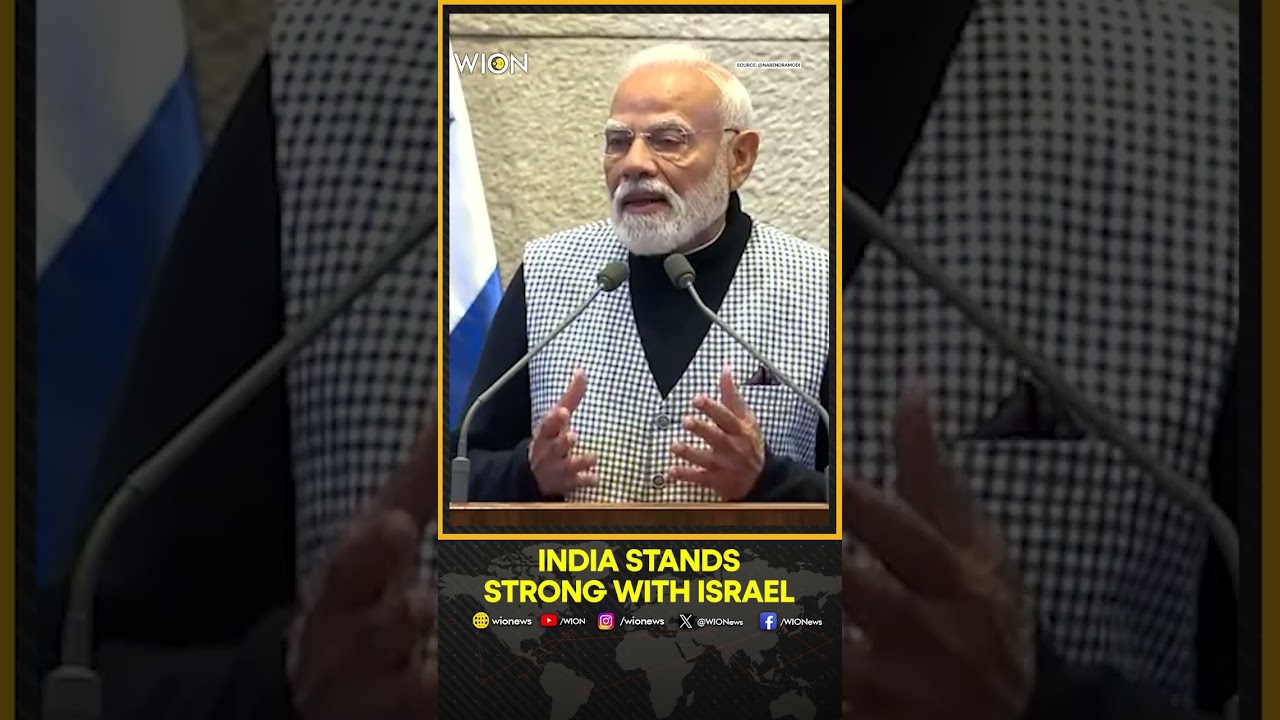 India-Israel Ties: PM Modi Says India Stands With Israel | WION Shorts