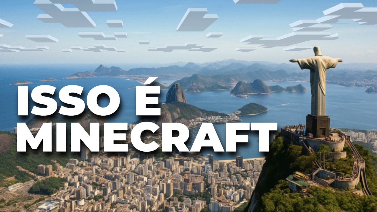ESSE MOD RECRIA O BRASIL INTEIRO DENTRO DO MINECRAFT