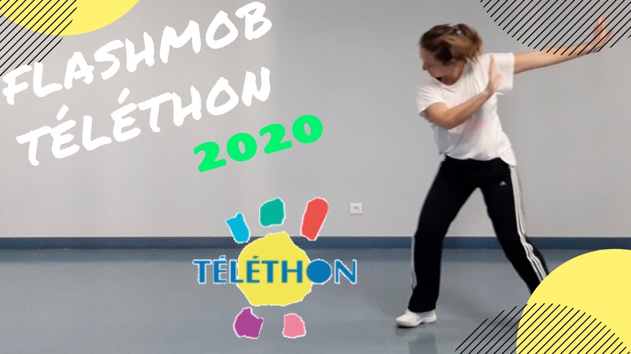 Chor&eacute;graphie Flashmob T&eacute;l&eacute;thon 2020