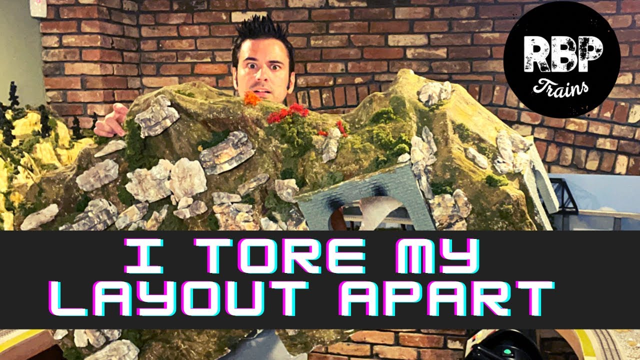 I Tore My Train Layout Apart