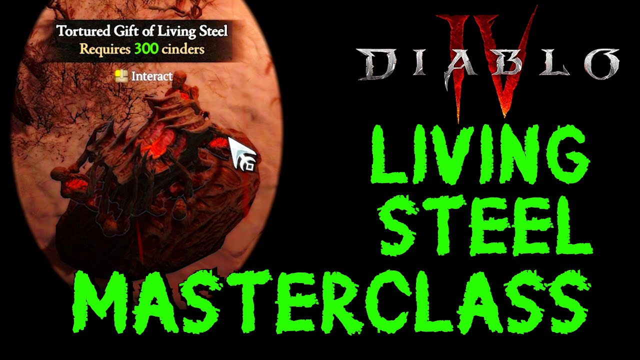 Living Steel Chest Masterclass - Fast Helltide & Living Steel Farm! - Diablo 4