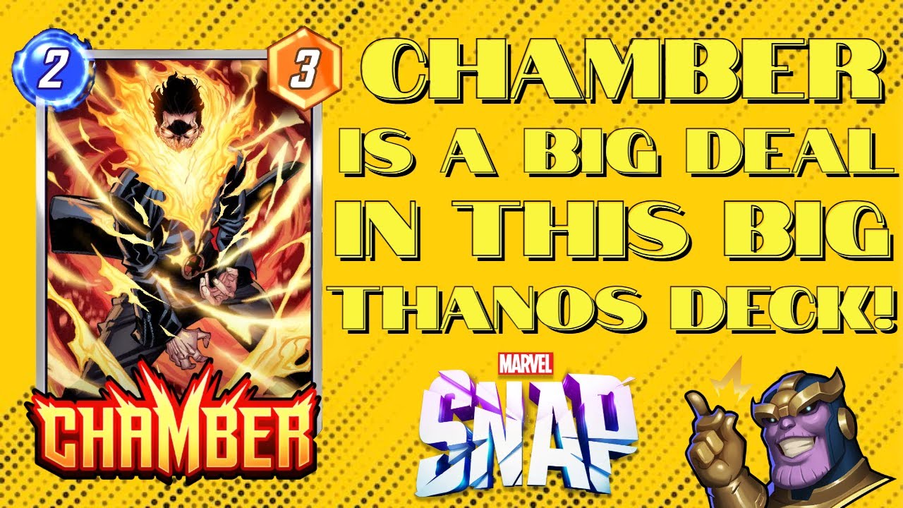 Chamber is a BIG deal in this big Thanos deck! - MARVEL SNAP