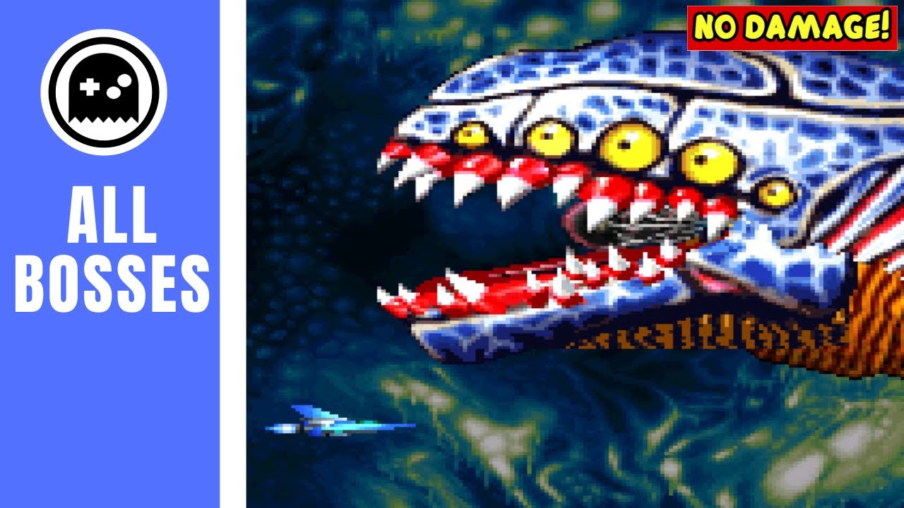 Salamander 2 (PSP) - All Bosses - (No Damage)
