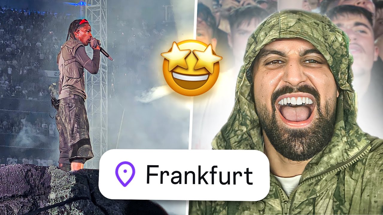 MAXIMALE ESKALATION BEI TRAVIS SCOTT IN FRANKFURT! 🌵🔥