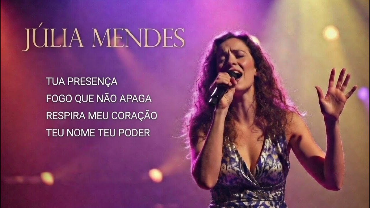 🎵 JÚLIA MENDES • LOUVORES MAIS TOCADOS  