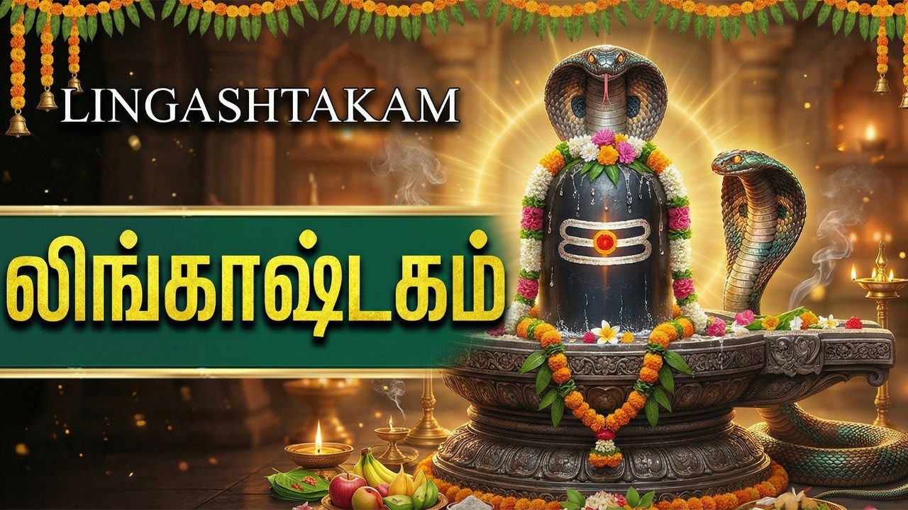 LINGASHTAKAM 🙏 | Monday Special Lord Shiva Bhakti Songs | Popular Sivan Tamil Bhakti Padalgal