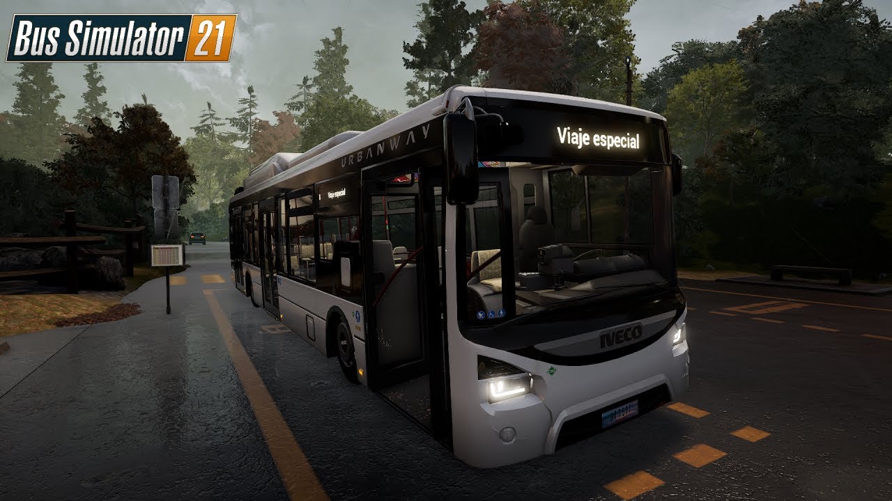 BUS SIMULATOR 21 #8 De oro │Ruta con Autobús IVECO URBANWAY motor GNC│BUS SIMULATOR 2021