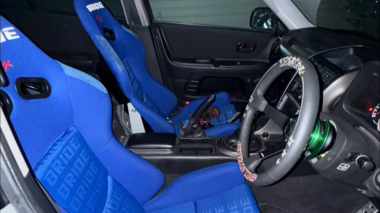 Installing bride seats and quick release steering on altezza 