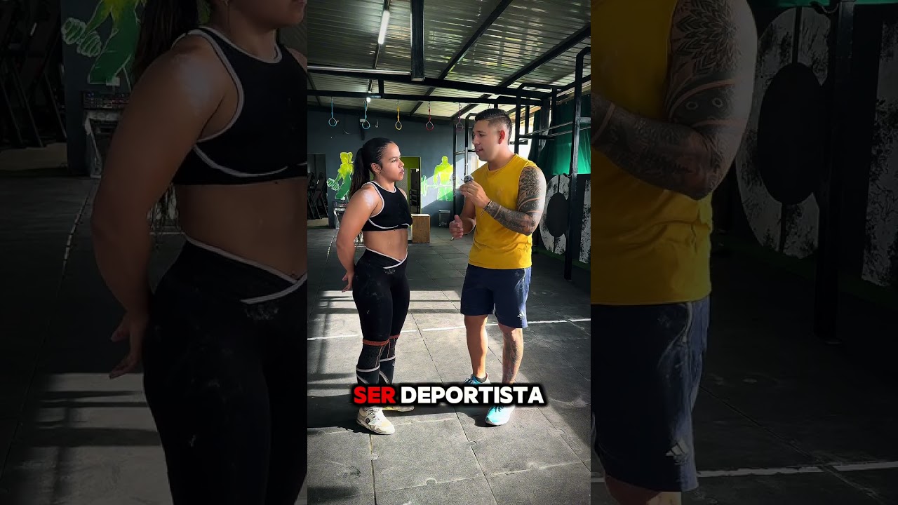 Campeona en halterofilia. 