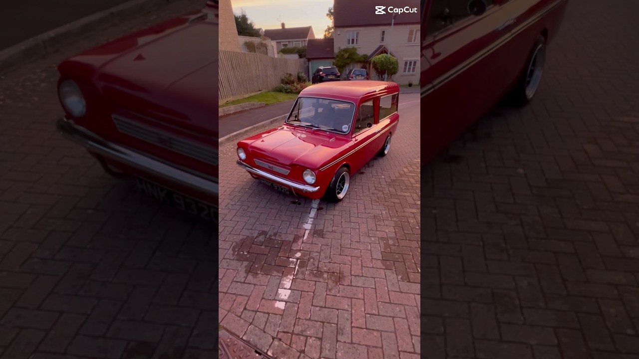 My Hillman Husky! Classic and retro!  BMW K1200 motorbike engine conversion! 