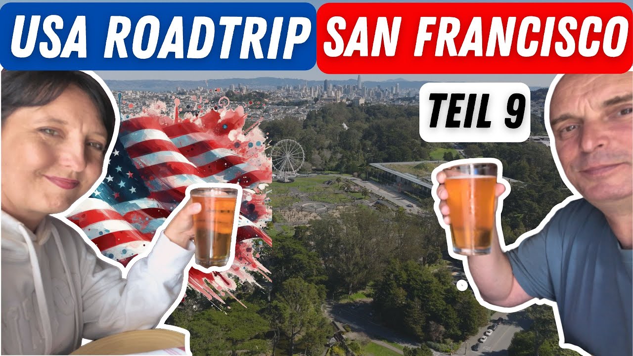 #009 Roadtrip San Francisco Waymo Golden Gate Park Vlog