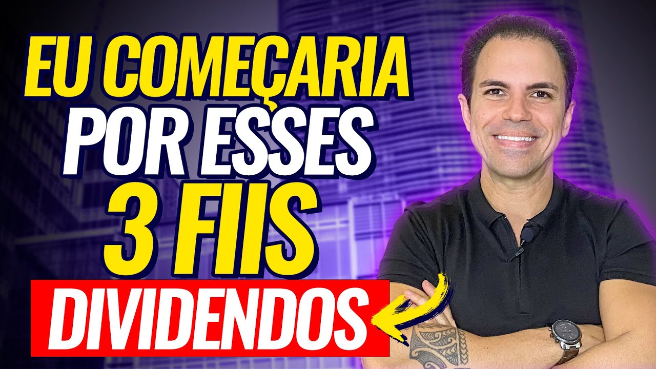 | DIVIDENDOS | Eu começaria por esses 3 FIIs em AGOSTO!
