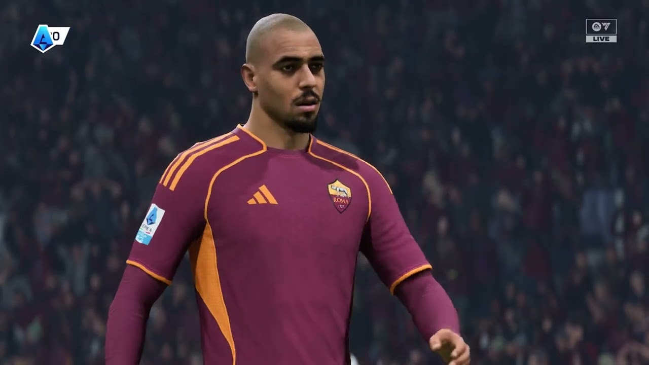 EA Sports FC 26 Геймплей: AS Roma vs US Cremonese - (Xbox Series X) [4K60FPS]