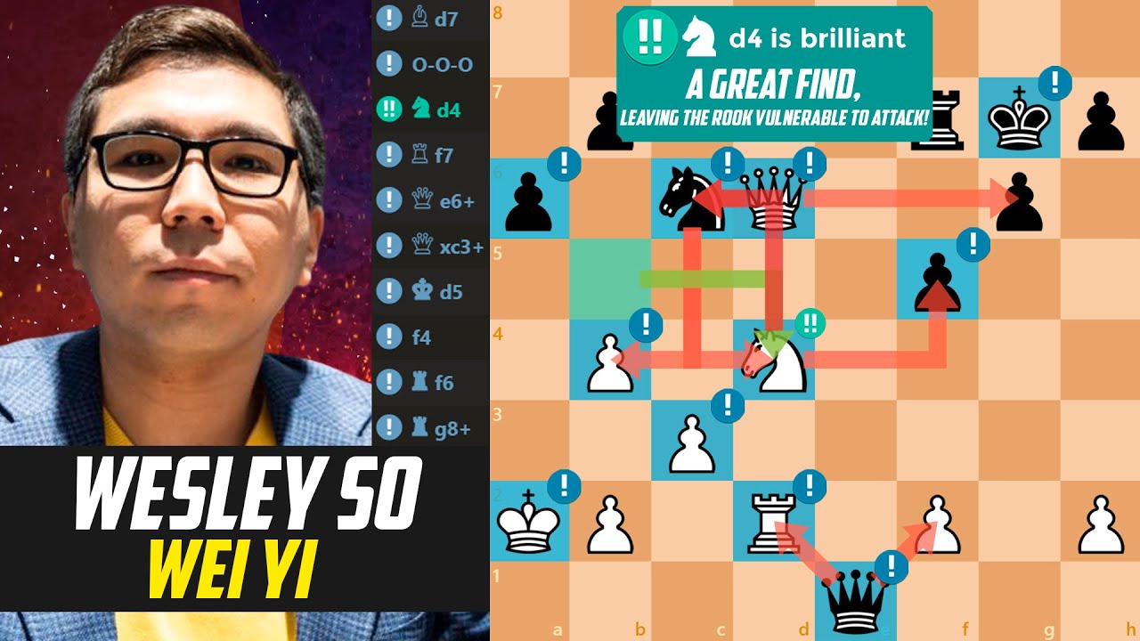 ♟️ Wesley So CRUSHES Wei Yi! [Stockfish 17]
