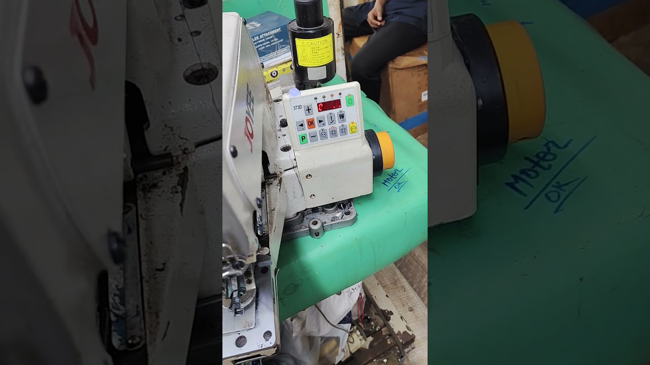 DIRECT DRIVE BOTTON MACHINE 1377/377 