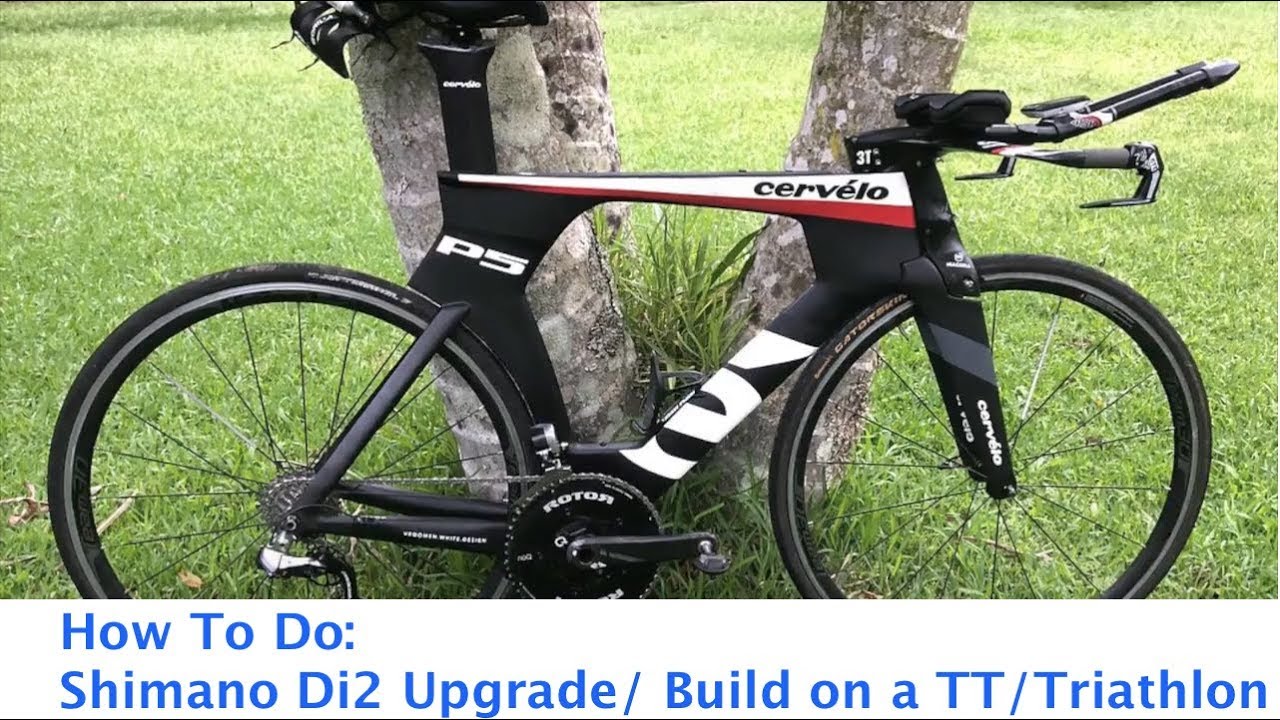 How to do  Shimano Di2 Time Trial TT Triathlon Upgrade Build