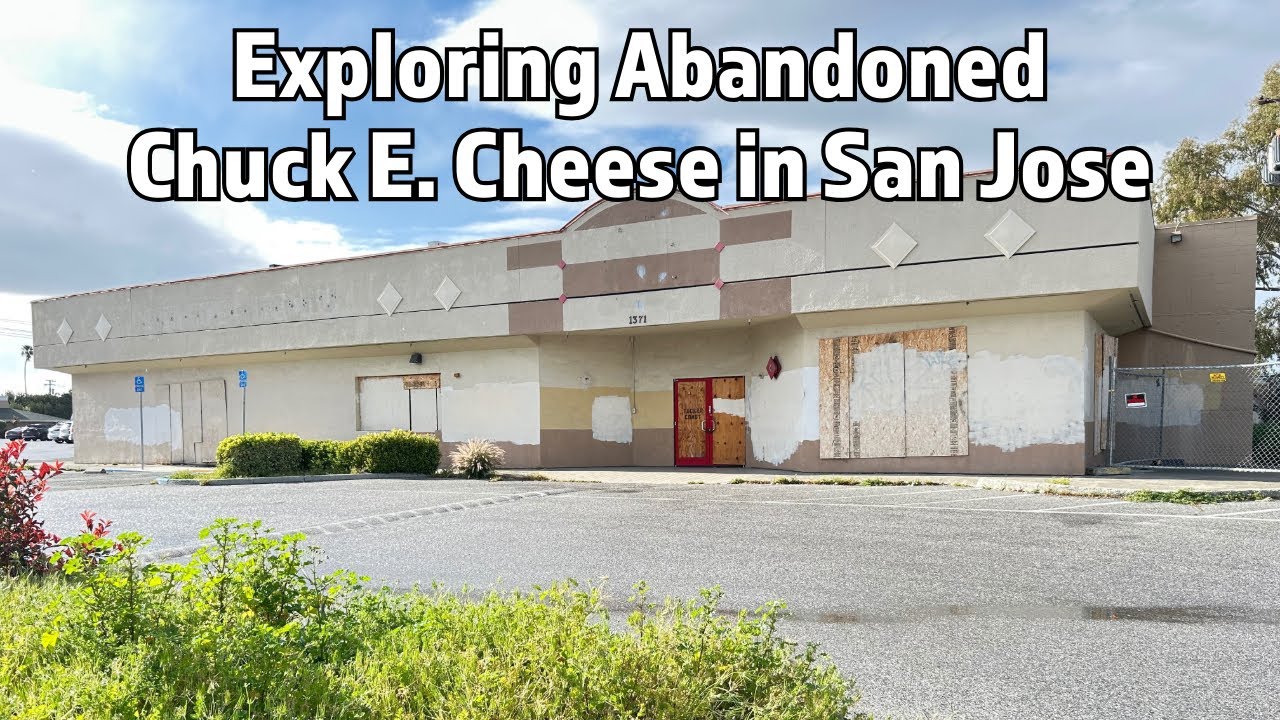 Exploring Abandoned Chuck E. Cheese in San Jose