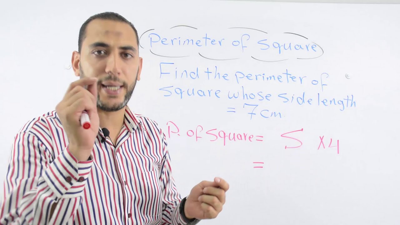 الفرق بين perimeter and area وإزاي نحسبهم بسهولة لل ⬜ square