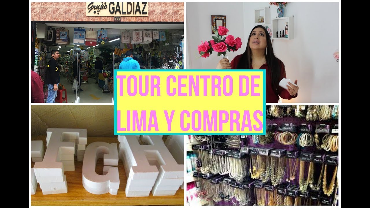 TOUR CENTRO DE LIMA / COMPRAS DECORACION, JOYAS Y MAS.