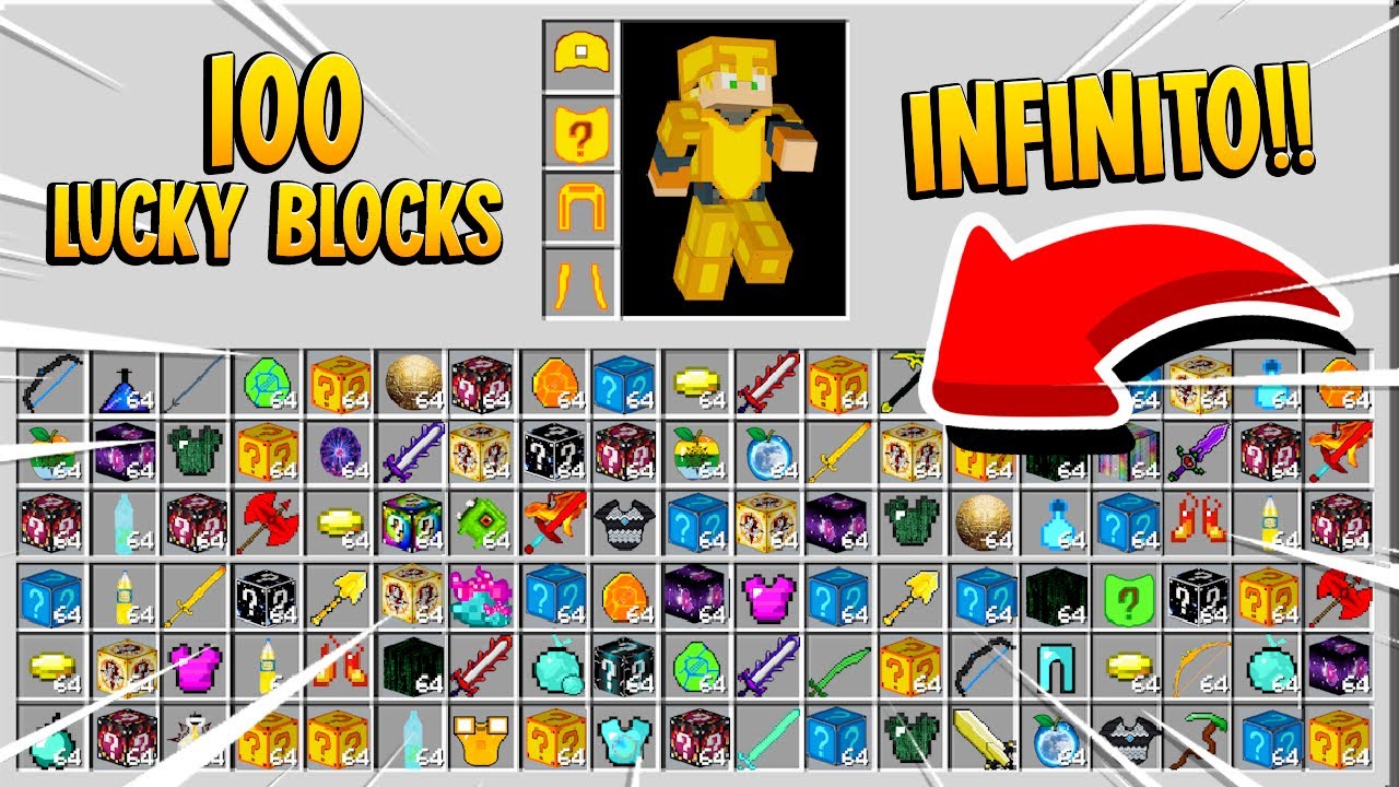 A CADA 10 SEGUNDOS GANHAMOS LUCKY BLOCKS ALEATÓRIOS NO MINECRAFT