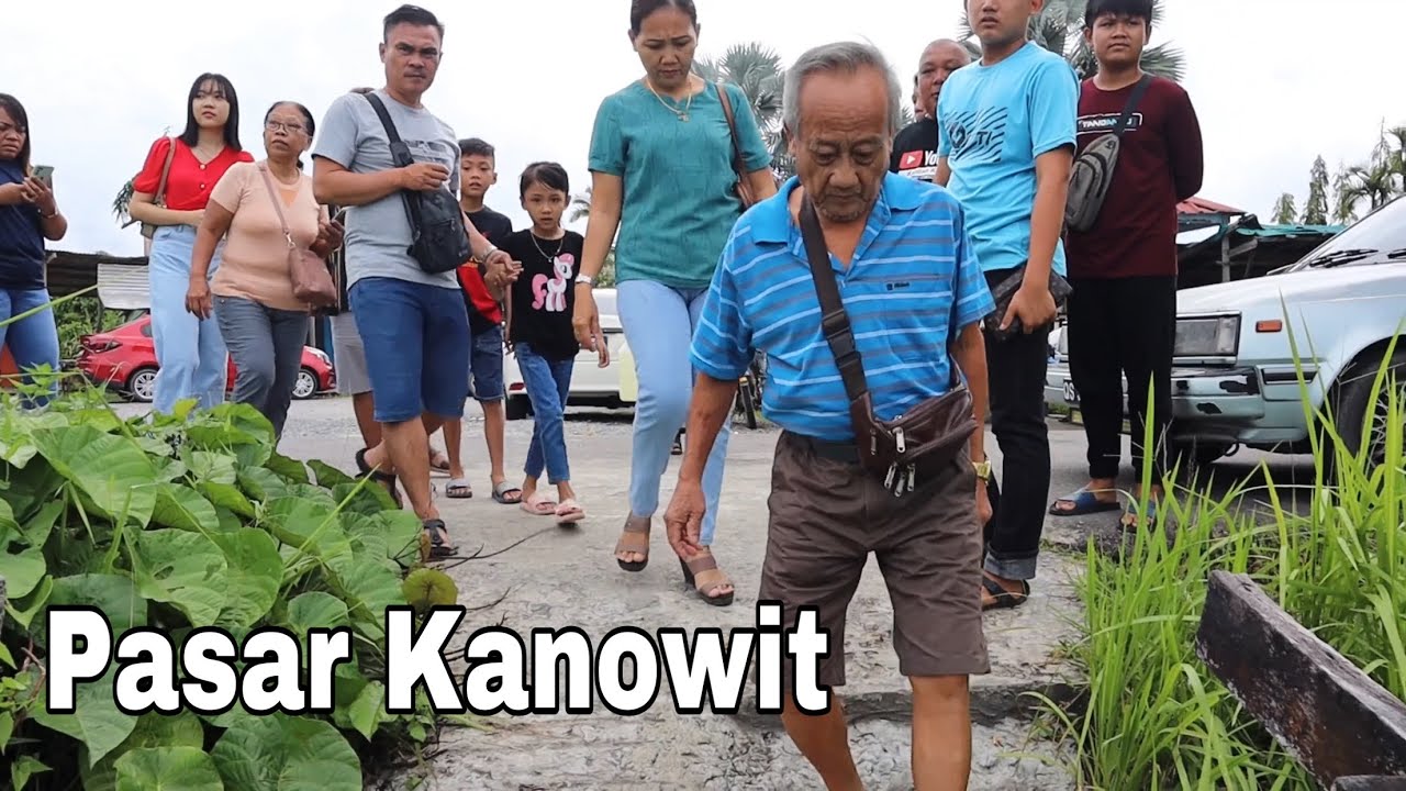 Bawa Keluarga Dan Team Jalan Jalan Cari Makan Di Pasar Kanowit..