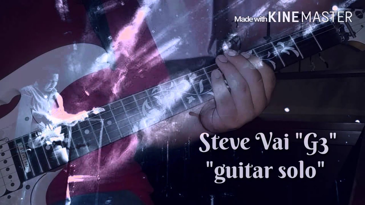 Steve Vai guitar solo G3