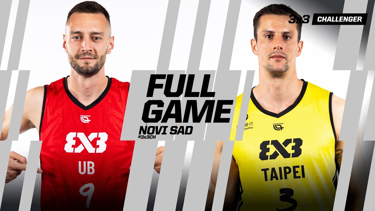 Ub против Taipei Wanabo 🇺🇸 | Полный матч группового этапа | FIBA 3x3 Novi Sad Challenger 2026