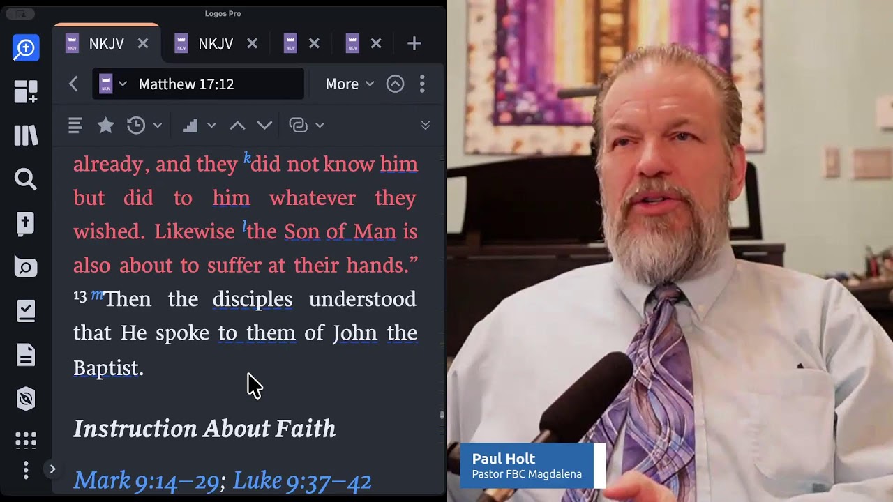 From Sinai to the Son: The Transfiguration, the Day of the LORD, and the Gospel (Matthew 17:1–13)