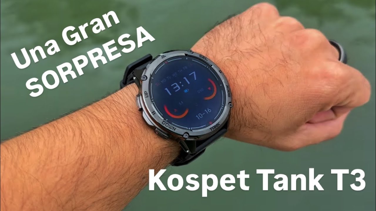 El Smartwatch del que TODOS Hablan Kospet TANK T3