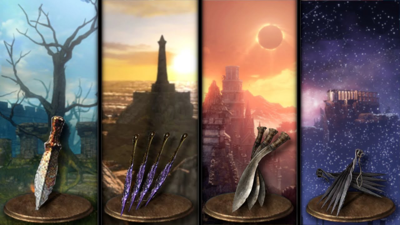 Can you Beat the Souls Games with Throwing Knives?