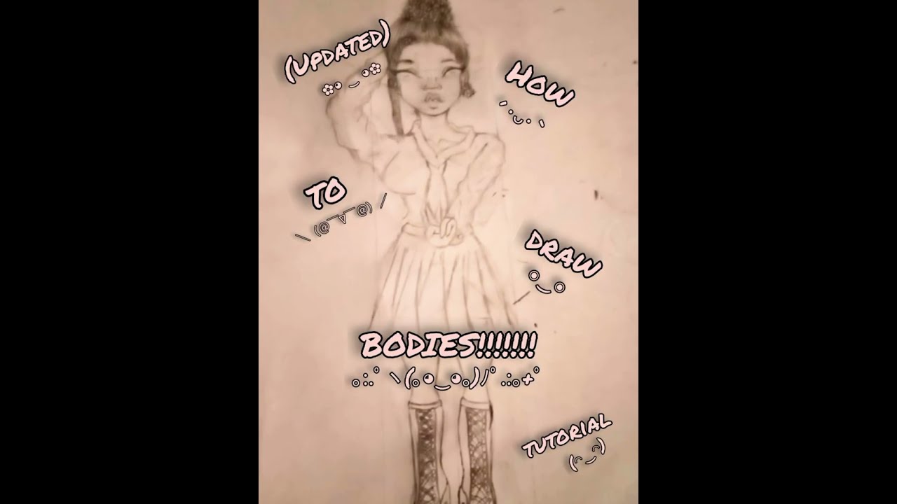 How to draw bodies/Updated tutorial/New!!!/beginner 👌/2026!!