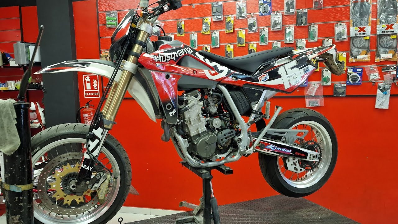 MONTAJE FINAL HUSQVARNA SM510