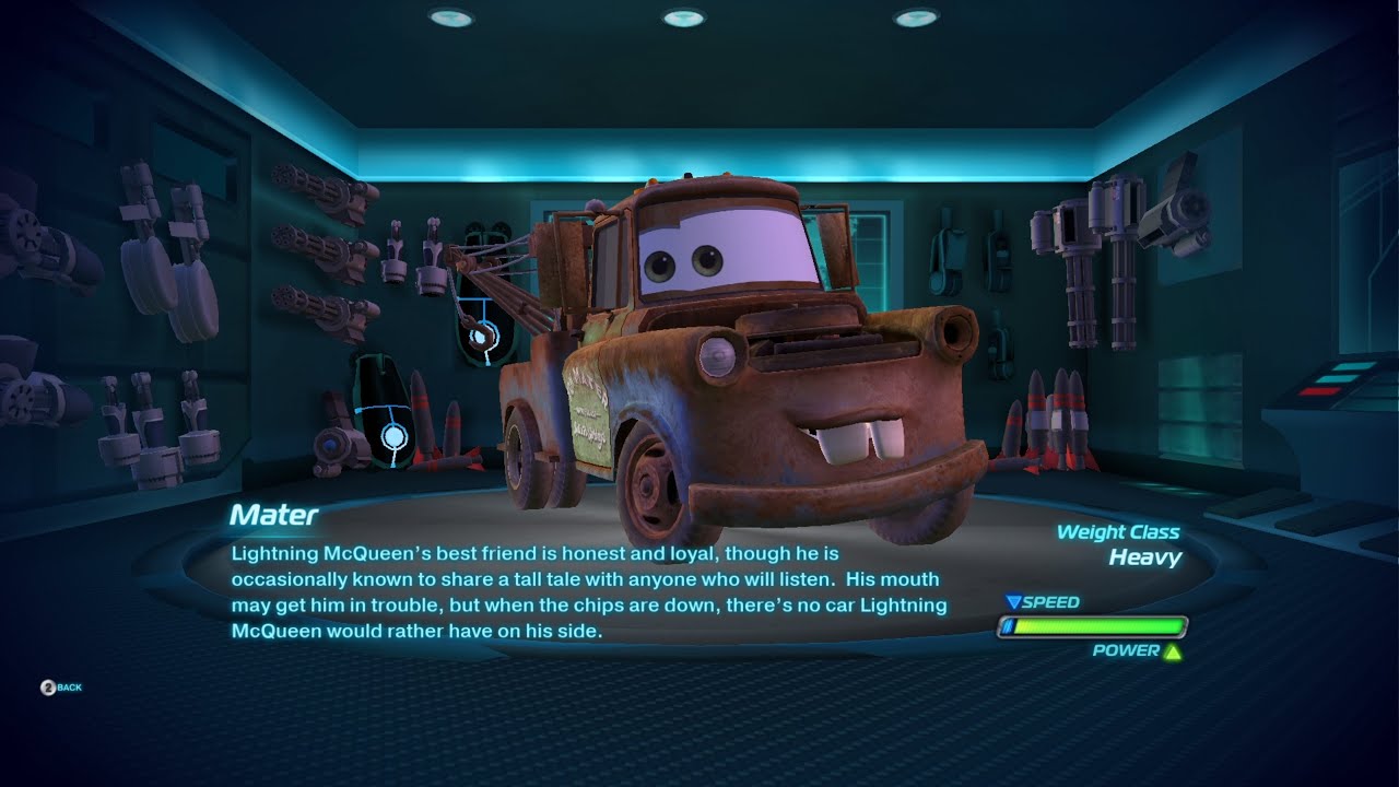 Cars 2 PC - Classic Mater Gameplay