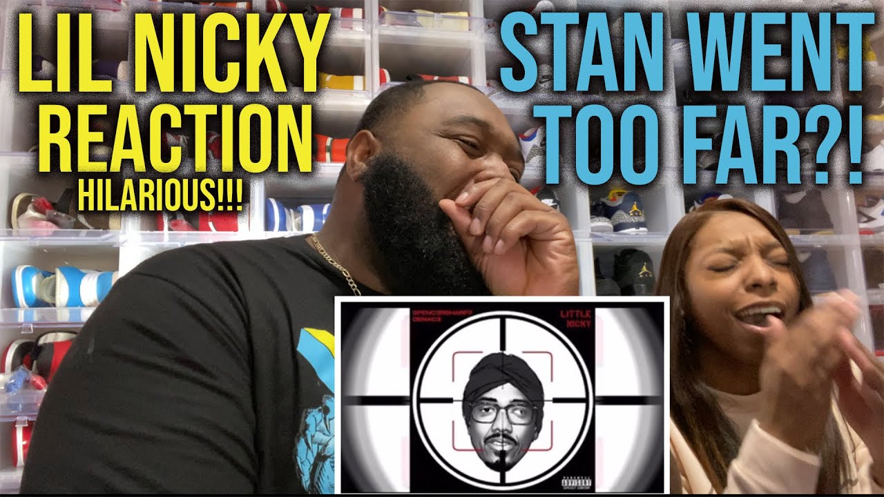 WIFE REACTS to LITTLE NICKY (NICK CANNON & MGK DISS) - DENACE & SPENCER | HE WENT CRAZY | REACTION