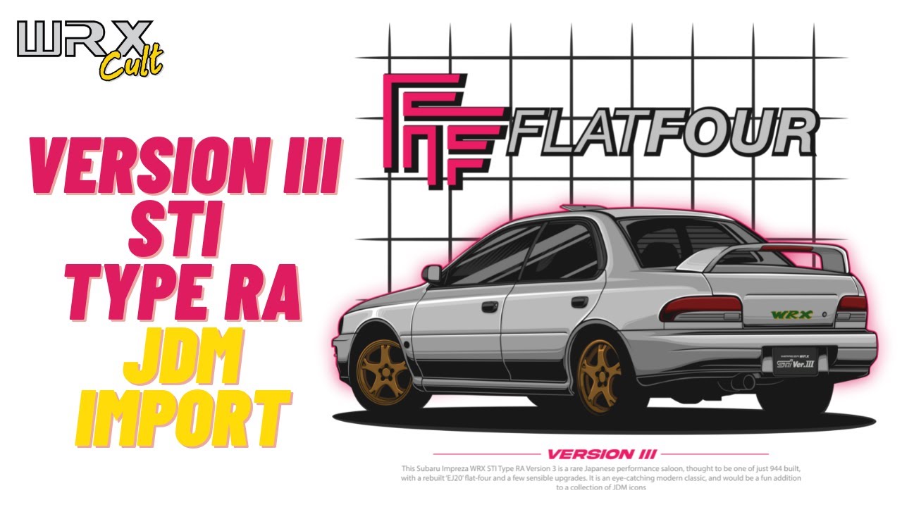 1997 Subaru Impreza WRX STi Type RA Version III, JDM - First look at this mint Japanese Import to OZ
