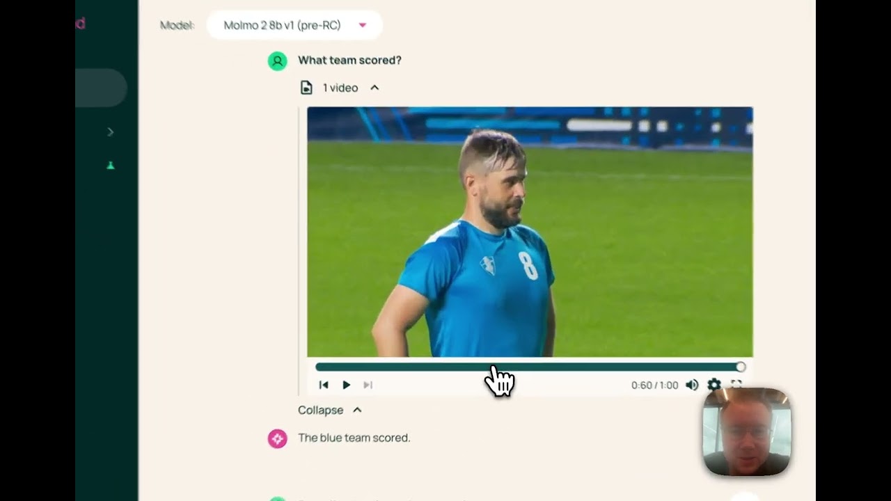 Long-Form Video QA with Ai2's Molmo 2 Model