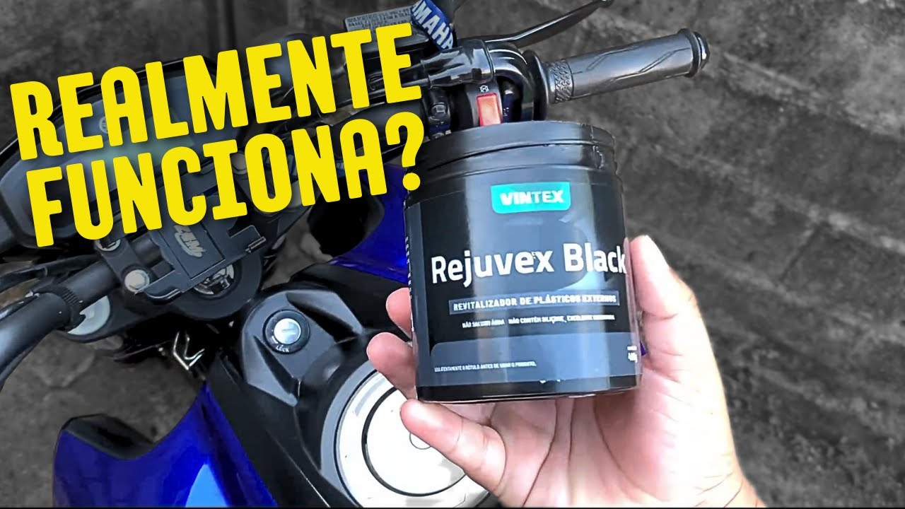 TESTEI O REJUVEX BLACK NA FZ15 (REALMENTE É BOM??)