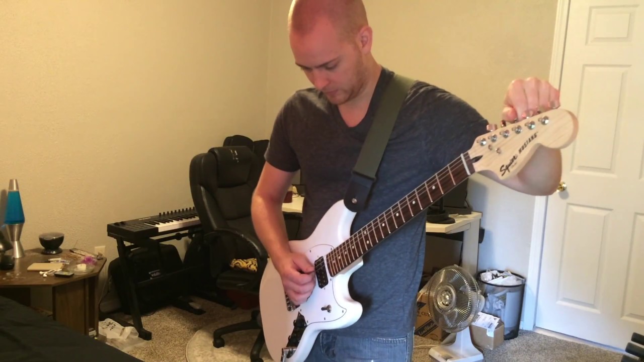 Squier Olympic White Bullet Mustang HH Review