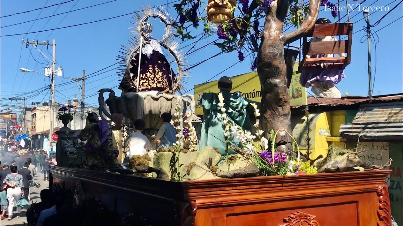 SANTA CRUZ COMITANCILLO (cumbia) || Procesión Virgen de Morenos ~ Mixco 2023