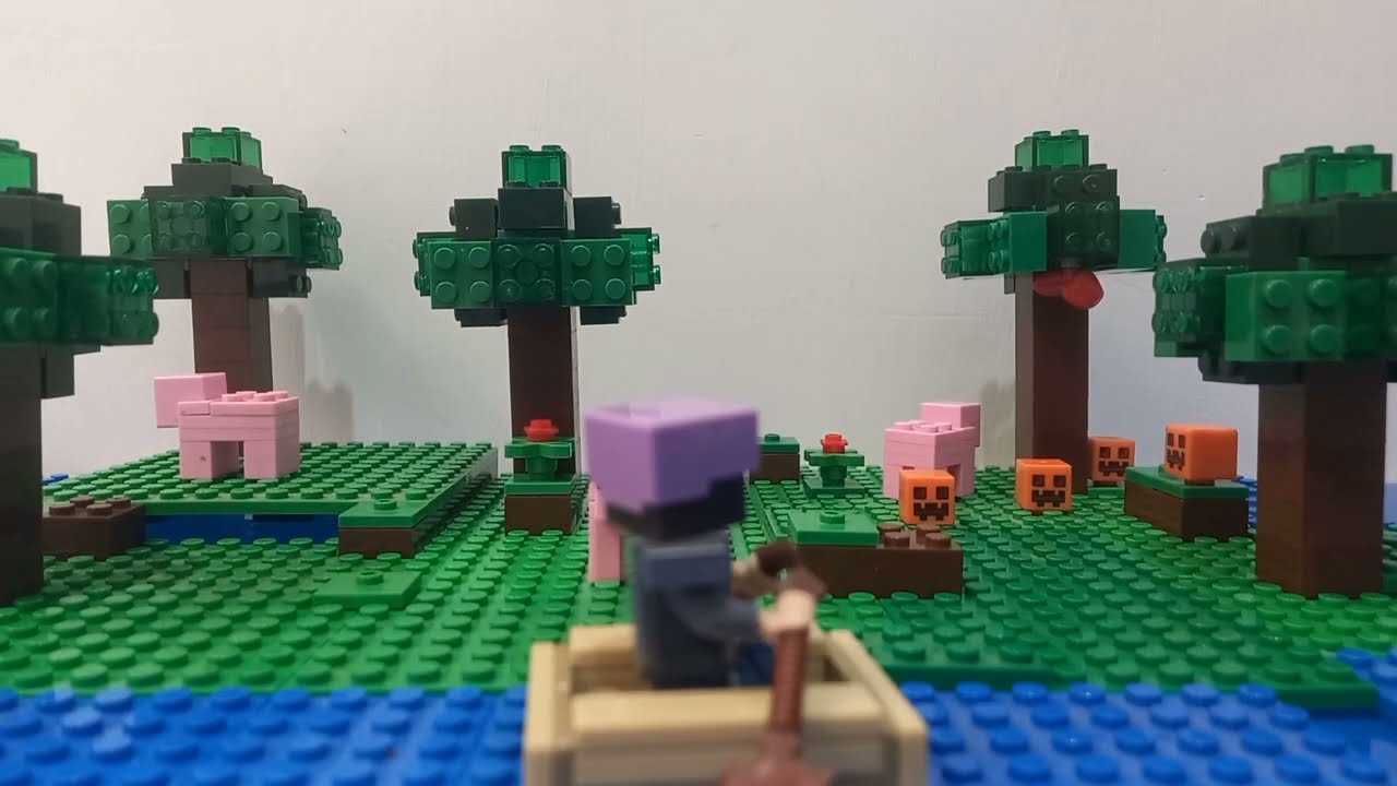 The end of all adventures? LEGO Minecraft | Stop Motion animation