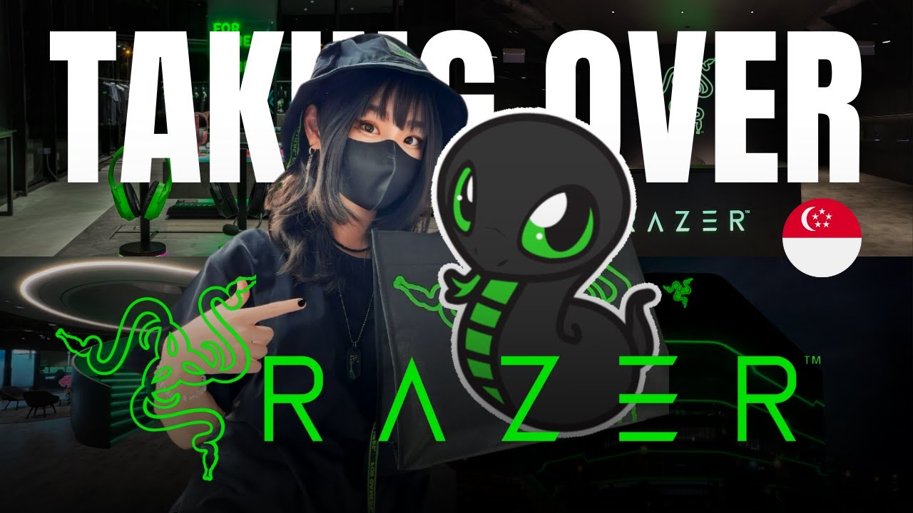 RAZER HEADQUARTERS SINGAPORE TAKEOVER || VLOG
