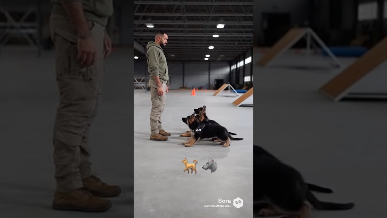 German shepherd k9 puppies training #k9 #germanshepherd #dog #puppy #fyp #trending #viral