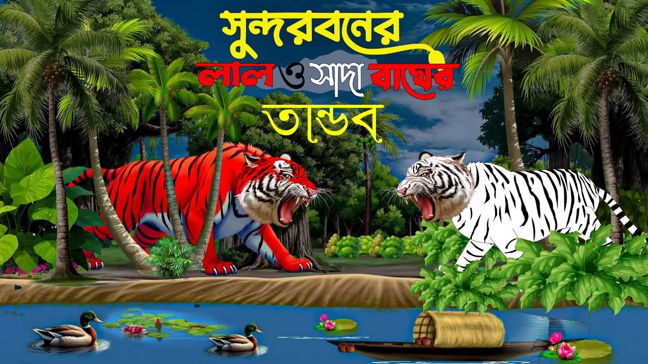 Sundarban Bagher Cartoon ।Sundarban Cartoon। Tiger Cartoon। Bagher Cartoon। Cartoon Mela