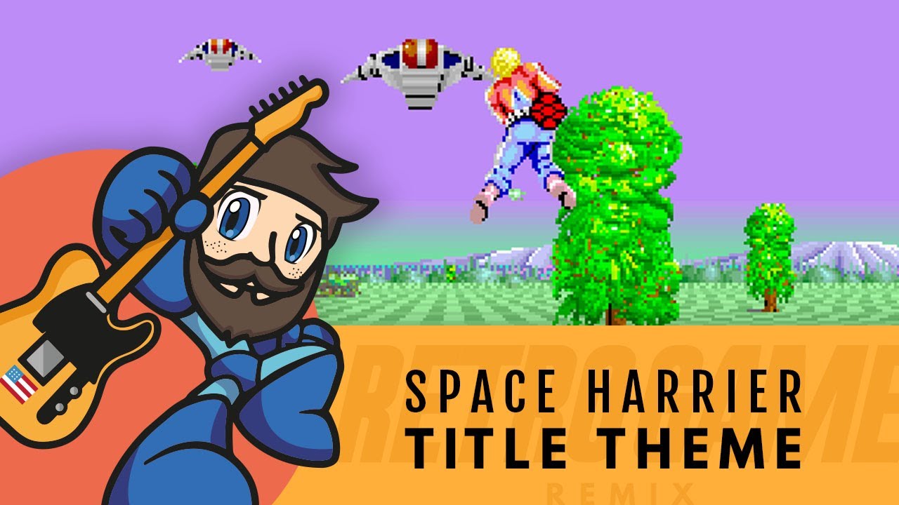 Space Harrier - Title Theme | Retro Game Remix