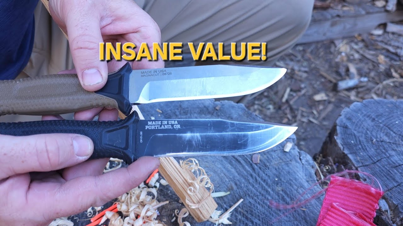 Лучший нож Gerber с фиксированным лезвием? (Magnacut Strongarm за 160 долларов!!)