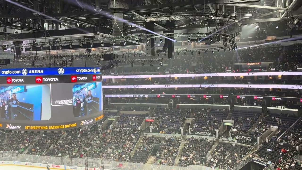 Los Angeles kings hockey game 