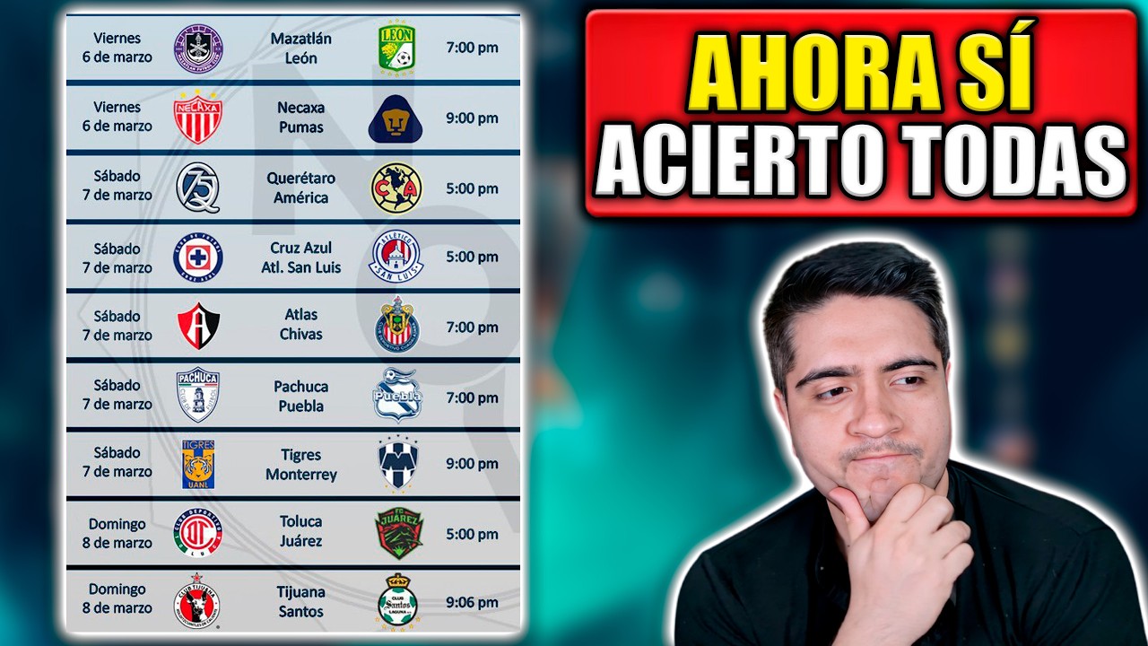 🔥 PRONÓSTICOS JORNADA 10 del CLAUSURA 2026 ¡AHORA SÍ ACIERTO TODAS!