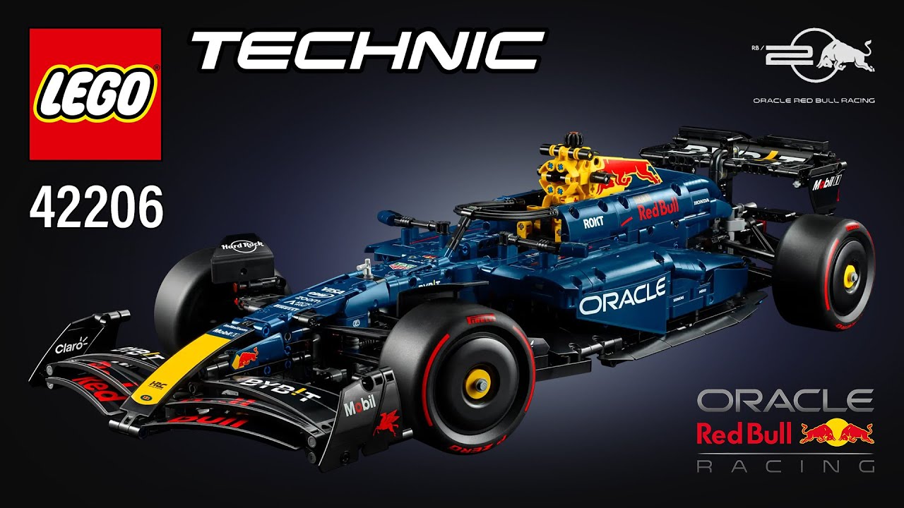 LEGO Technic Oracle Red Bull Racing RB20 F1 Car (42206)[1639 pcs] Step-by-Step Building Instructions